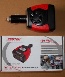 BESTEK 150W Power Inverter 12V to 110V Voltage Converter Car Charger Power Adapter with 3.1A Dual USB Charging Ports 25 71oFa9hOuoL