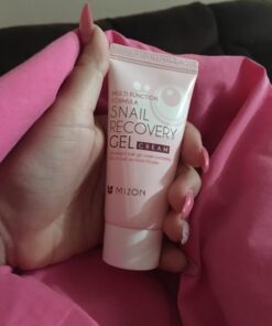 MIZON Snail Line Gift Set, Skincare Set, Set of Two Snail Recovery Gel Cream, Wrinkle Care, Skin Elasticity, Moisture, Fragrance-Free, Paraben-Free (45ml 1.52 fl.oz -Pack of 2) 2 Count (Pack of 1) 48 71oGlYxSmwL