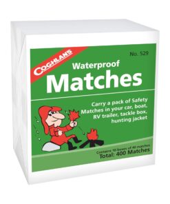 Waterproof Matches, 10 box pack