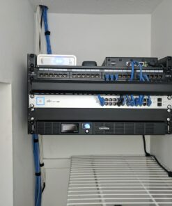 NavePoint Cantilever Server Shelf Vented Shelves Rack Mount 19 Inch 1U Black 10 Inches (250mm) deep 22 71oHL1ilgDL