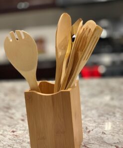 Oceanstar Bamboo Cooking Utensil Set, 12 Inch, Natural 20 71oJhRUHFHL