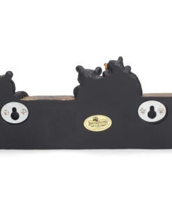 Black Bear Family 3.5 x 7.5 Hand-cast Resin Figurine Key Holder 15 71oKmrFVPvL