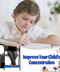 10 PCS Chair Bands for Kids, Flexible Seating Classroom Furniture Rubber Bands for Kids with Fidgety Feet, Foot Bands for School Classroom Chairs and Desk, Ideal for ADHD, Autism, Hyperactivity green 9 71oKw6krEL