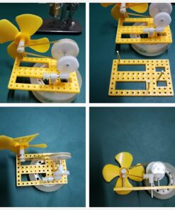 Sunnytech Mini Hot Air Stirling Engine Motor Model Educational Toy Kits Electricity HA001 21 71oLXnWPcpL