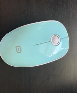 FD Wireless Mouse, V8 2.4G Optical Silent Cordless Mouse with USB Receiver and Manual, Slim Portable Travel Computer Mice for Laptop Desktop PC MacBook Chromebook, Mint Green 45 71oLZzOfqLL