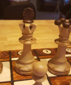 Wegiel Chess Set - Consul Chess Pieces and Board - European Wooden Handmade Game - JUNIOR 93 71oMHl72YEL