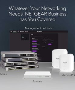 NETGEAR 10-Port Gigabit/10G Ethernet Unmanaged Switch (GS110MX) - with 8 x 1G, 2 x 10G/Multi-gig, Desktop, Wall or Rackmount, and Limited Lifetime Protection 10 port | Multi-Gig | 2xUplinks 23 71oMy1Tyv9L