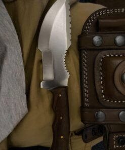 Ottoza Handmade D2 Steel Tracker Knife - Survival Knife - Camping Knife - Outdoor Knife - D2 Tools Steel Hunting Knife with Sheath Horizontal Carry Fixed Blade Knife No:116 Classic 55 71oNoI6mEuL