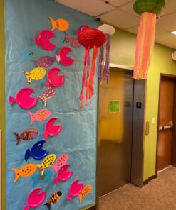 Alternative view of Rainbow Duo-Finish Kraft Paper Roll, 40 lb, 48 Inches x 200 Feet, Sky Blue 40 lb - 48 Inches x 200 Feet