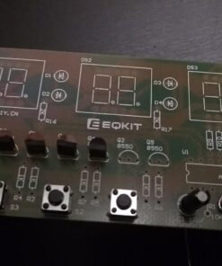 IS Soldering Project Clock, Icstation 6-Bit Digital Clock Soldering Kit DIY Soldering Practice for School Science Projects Student STEM Learning Teaching 83 71oOXHIpGL