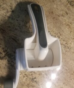 Zyliss Professional Cheese Grater, NSF Certified - Rotary Cheese Grater - Handheld Cheese Grater with Handle - Vegetable, Chocolate, Hard Cheese & Nut Grater - White Restaurant Cheese Grater 36 71oOXVWO4hL 1