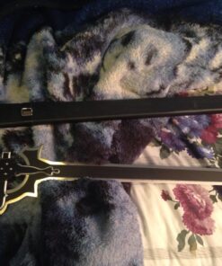 Sword Art Online SAO Medium Carbon Steel with Sheath-Kirito Elucidator, Asuna, Kirigaya (Kirito Elucidator Version 2) 33 71oPDh19iL