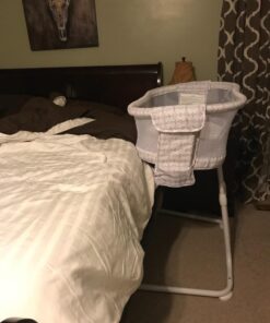 HALO BassiNest Glide Sleeper, Bedside Bassinet, Adjustable, Mosaic Glide Mosaic - Adjustable 33 71oPYih144L