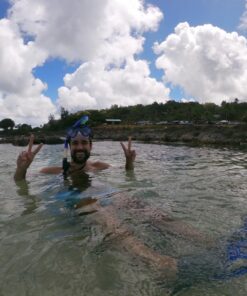 U.S. Divers Proflex II Adult Large (9.5-11.5) Enclosed Heel Pocket Snorkeling, Swimming, and Diving Fins, Blue 14 71oQQ3fGOL