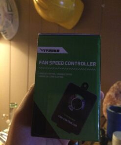 VIVOSUN Variable Speed Controller Cordless Vent Blower Speed Adjuster for Inline Duct Exhaust Fan 21 71oRDo2EAyL