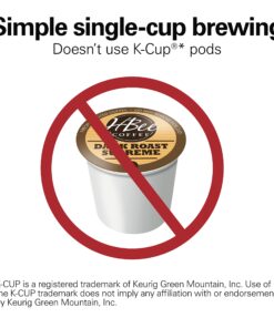 Hamilton Beach 2-Way 12 Cup Programmable Drip Coffee Maker & Single Serve Machine, Glass Carafe, Auto Pause and Pour, Black (49980R) 38 71oRZlg7GL