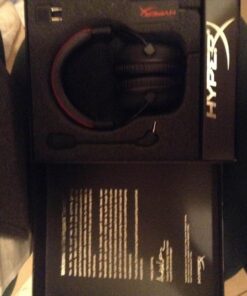 HyperX Cloud Gaming Headset for PC, Xbox One¹, PS4, PS4 PRO, Xbox One S¹, Nnintedo Switch (KHX-H3CL/WR) - Black 86 71oRjgH0A4L