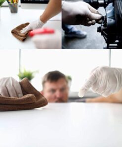 Party Bargains Latex Gloves | Allergy Free Food Save Disposable Powder Free Plastic Comfort Glove Set Perfect for Serving in Wedding, Parties, Events - Large | Pack of 100 11 71oRlKBPywS