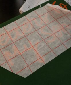 Angel Crafts Transfer Paper Tape: Craft Transfer Tape for Vinyl Application with Red Grid Lines - Self Adhesive Roll Compatible with Cricut, Silhouette Cameo - 6 Inch by 50 Feet 1 Pack White 38 71oRqAN6y3L