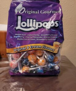 Original Gourmet Lollipops, Medley of Mini Lollipops, 100 Count (Pack of 1) (Packaging may vary) original 23 71oS0BMupdL
