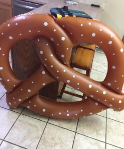 Swimline Giant Pretzel Swim Fun Inflatable Floating Seat, 1-Pack 40 71oS7b5Y XL