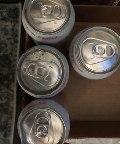 Spindrift Sparkling Water, Grapefruit Flavored, Made with Real Squeezed Fruit, (Only 15 Calories per Seltzer Water Can), 12 Fl Oz (Pack of 24) 12.00 Fl Oz (Pack of 24) 19 71oSdybidPL