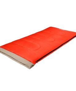 Coleman Oak Point Big & Tall Sleeping Bag, Cool-Weather 30°F Sleeping Bag for Adults, No-Snag Zipper with Stuff Sack Included, Machine Washable Fits Adults Up To 6ft 4in Tall Orange 8 71oSj1Yw8pL