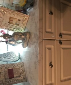 ROSEROSA Peel and Stick PVC Faux Marble Self-Adhesive Wallpaper Covering Counter Top Shelf Liner Napoleon (PGS408 : 2.00 Feet X 6.56 Feet) 62 71oTPARS3JL