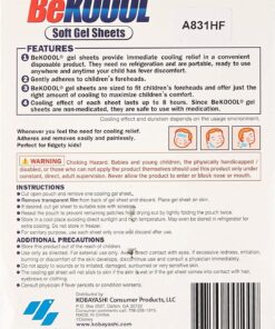 Be Koool Be Koool Soft Gel Sheets For Kids Pack of 3 9 71oTQFrt ML