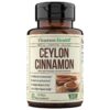 Organic Ceylon Cinnamon Capsules - Ceylon True Cinnamon Supplements (Canela de Ceylan) for Inflammation Balance, Cognitive Function, Metabolic, Antioxidant Support. Non-GMO. Vegan. 60 Caps Made in USA 20 71oTzuuL7bL