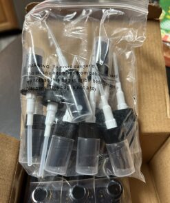 Vivaplex 12, Amber, 1 oz Glass Bottles, with Black Fine Mist Sprayers 16 71oUALgn5wL