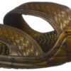 Hawaii Brown and Black Jesus sandals (Small Kid/Big Kid) 2 Little Kid 18 71oURIOrOL