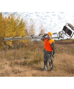 Guide Gear 12' Tripod Deer Stand Tower for Hunting Climbing Hunt Seat, Hunting Gear Equipment Accessories 12 71oUTm3QsIL