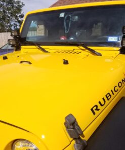 Dual A-Pillar Light Brackets - ALAVENTE Dual Lower Windshield LED Work Light Mounts Kit For 2007-2018 Jeep Wrangler JK/JKU (Pair, Black) Lower Windshield Dual Brackets 40 71oV5s7hgWL