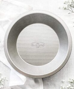 USA Pan Bakeware Aluminized Steel Pie Pan, 9-Inch 9-Inch Pie Pan 24 71oVn45Ah0S