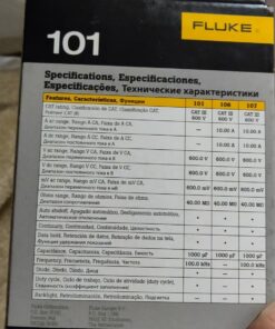 Fluke 101 Basic Digital Multimeter Pocket Portable Meter Equipment Industrial (Original Version) 54 71oWp0uA7QL