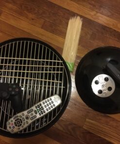 Weber Smokey Joe 14-Inch Portable Grill, Black Weber Smokey Joe, Black 43 71oX6s2kkUL