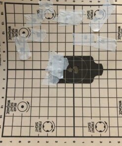 -Combat Vet Owned Company- Dagger Defense Tactical flip up BUIS Picatinny Rail Mounted Backup Iron Sights. Black 53 71oXUuZRkdL