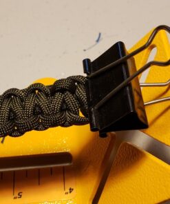 SpeedyJig Plus Paracord Bracelet & Monkey Fist Jig & Kit | Survival Bracelet Making Jig | Weave Camping Rope, Jewelry, Keychains | Craft Idea for Adults & Children | Includes Cord & Buckles Yellow Plus 28 71oXZfAiJL