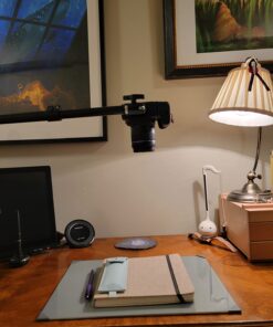 RetiCAM Tabletop Tripod with 3-Way Pan/Tilt Head, Quick Release Plate and Carrying Bag for Phones, Cameras and Spotting Scopes - MT01 Mini Tripod, Aluminum, Black 51 71oXfg3wd7L