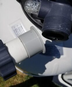 Intex Replacement Hose Adapter A w/Collar for Threaded Connection Pumps (Pair) 52 71oXiFkDt7L