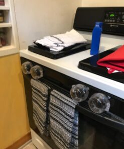 EUDEMON Clear 6pack Safety Children Kitchen Stove Gas Knob Covers (Clear) 52 71oXsONCzL