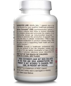 Jarrow Formulas PQQ 10 mg - 30 Servings (Capsules) - Aids Mitochondrial Biogenesis & Metabolism - Supports Brain, Heart Health & Cognitive Function - PQQ Dietary Supplement - Gluten Free 18 71oY EhkVEL 1