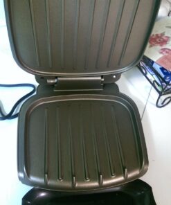 George Foreman 2-Serving Classic Plate Electric Grill and Panini Press, Black, GR136B 27 71oYN21Bx9L 1