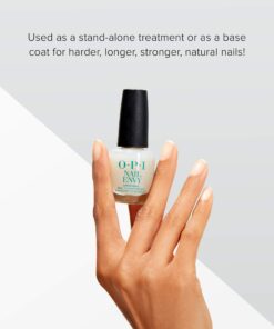 OPI Nail Envy, Nail Strengthening Treatment, Stronger Nails in 1 Week, Vegan Formula, 0.5 fl oz Clear Old 30 71oYVqIy6ML