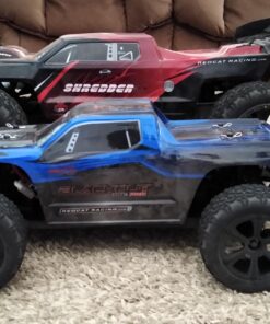 Redcat Racing Blackout XTE PRO 1/10 Scale Brushless Electric Monster Truck with Waterproof Electronics, Blue 52 71oZdEXAdL