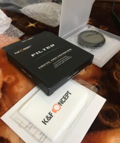 K&F Concept 49mm Variable ND2-ND400 ND Lens Filter (1-9 Stops) for Camera Lens, Adjustable Neutral Density Filter with Microfiber Cleaning Cloth (B-Series) 41 71oZq61e2JL