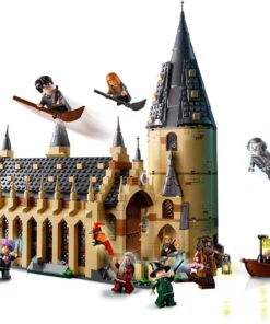 Lego 75954 Harry Potter Hogwarts Great Hall Toy, Wizzarding World Fan Gift, Building Sets for Kids Hogwarts Castle 14 71oaVYC3bTL
