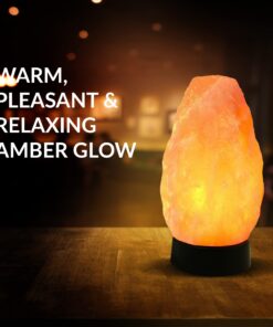 Himalayan Glow A-900AC-2PK Multi-Color Crystal Rock Night Light with Plastic Base & Dimmer Switch, Classic Table Lamp for Home Decor, 3-5 Lbs-Pack of 2, 5-7 lbs/EACH, 2 Count Plastic Base Salt Lamp - 2 Pack 16 71oam30ZTkL
