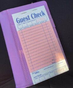 Alternative view of Royal - GCP3632-1-IN Pink Guest Check Board, 1 Part Booked with 15 Lines, Package of 10 Books Original Version